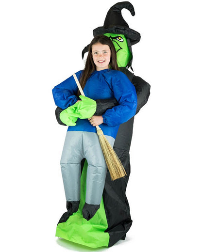 Witch Inflatable Kids Costume