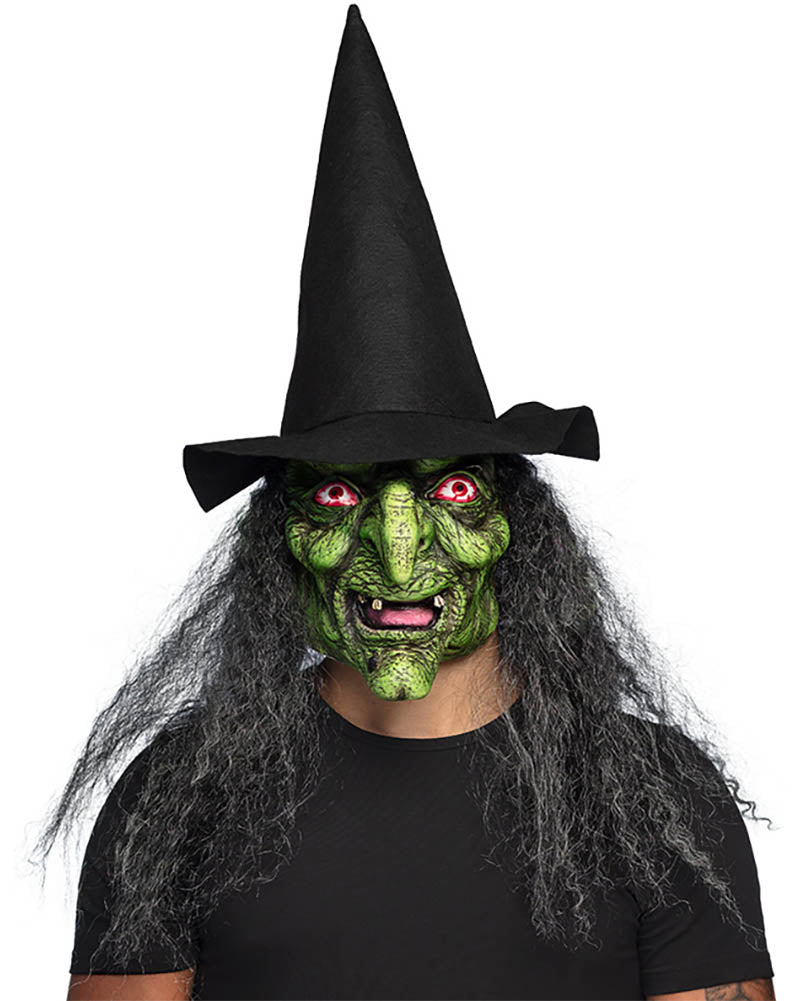 Witch Lucinda Latex Halloween Mask