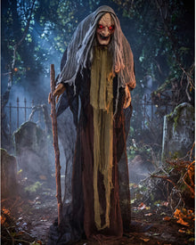 Witch Orenda Standing Animated Halloween Decoration 1.6m