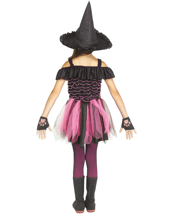 Witchy Kitty Girls Costume