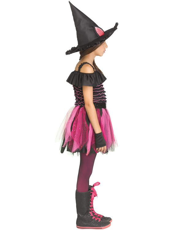 Witchy Kitty Girls Costume