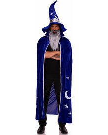 Wizard Cape Hat and Beard Set