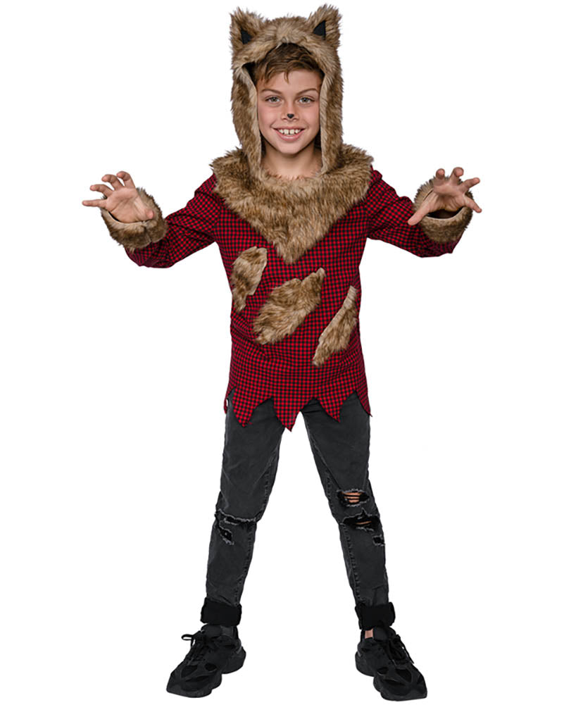 Wolf Deluxe Boys Costume