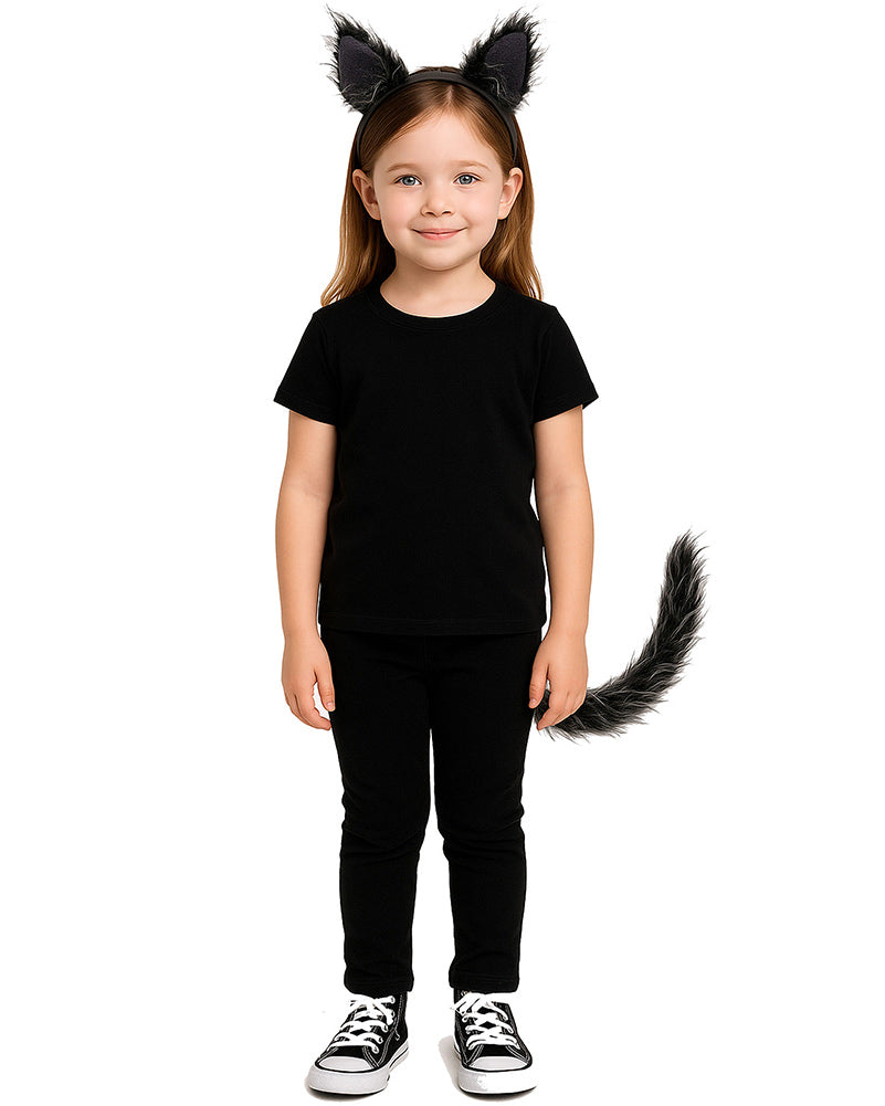 Wolf Headband and Tail Set