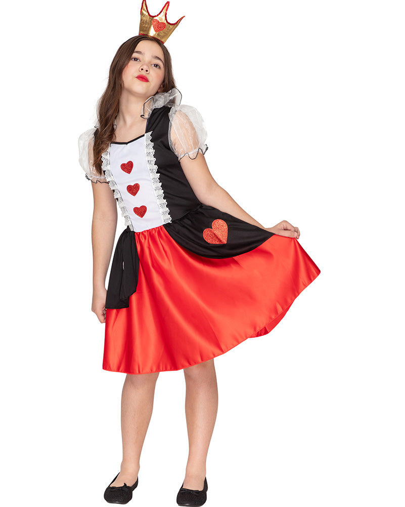 Wonderland Queen of Hearts Deluxe Toddler Costume
