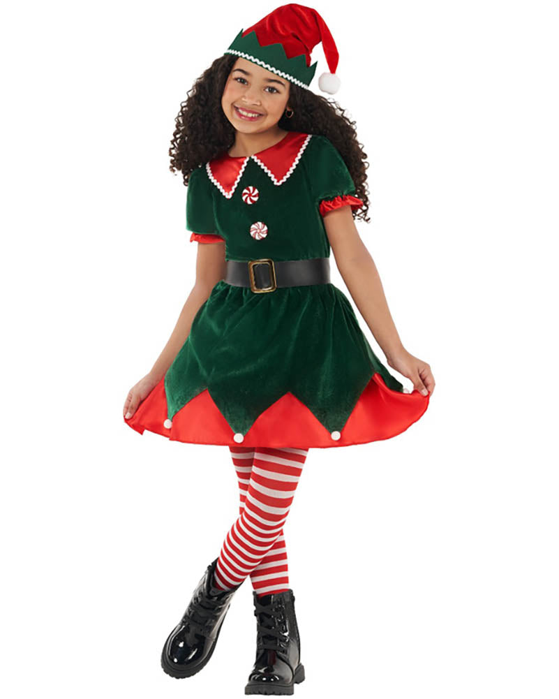 Workshop Elf Dress Girls Costume