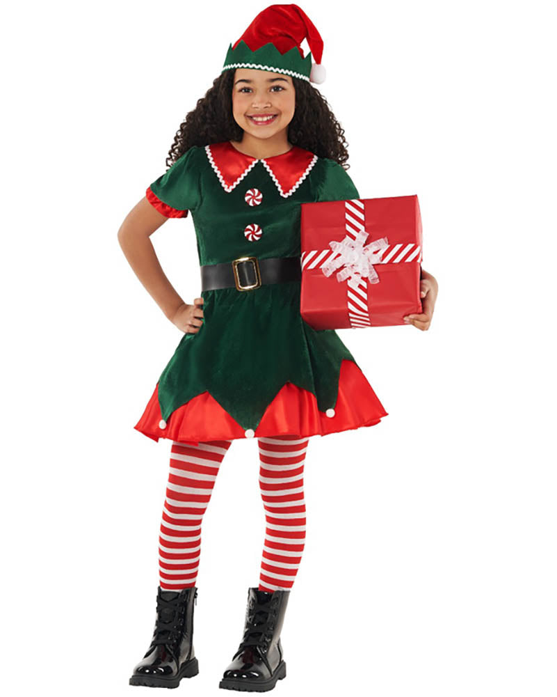 Workshop Elf Dress Girls Costume