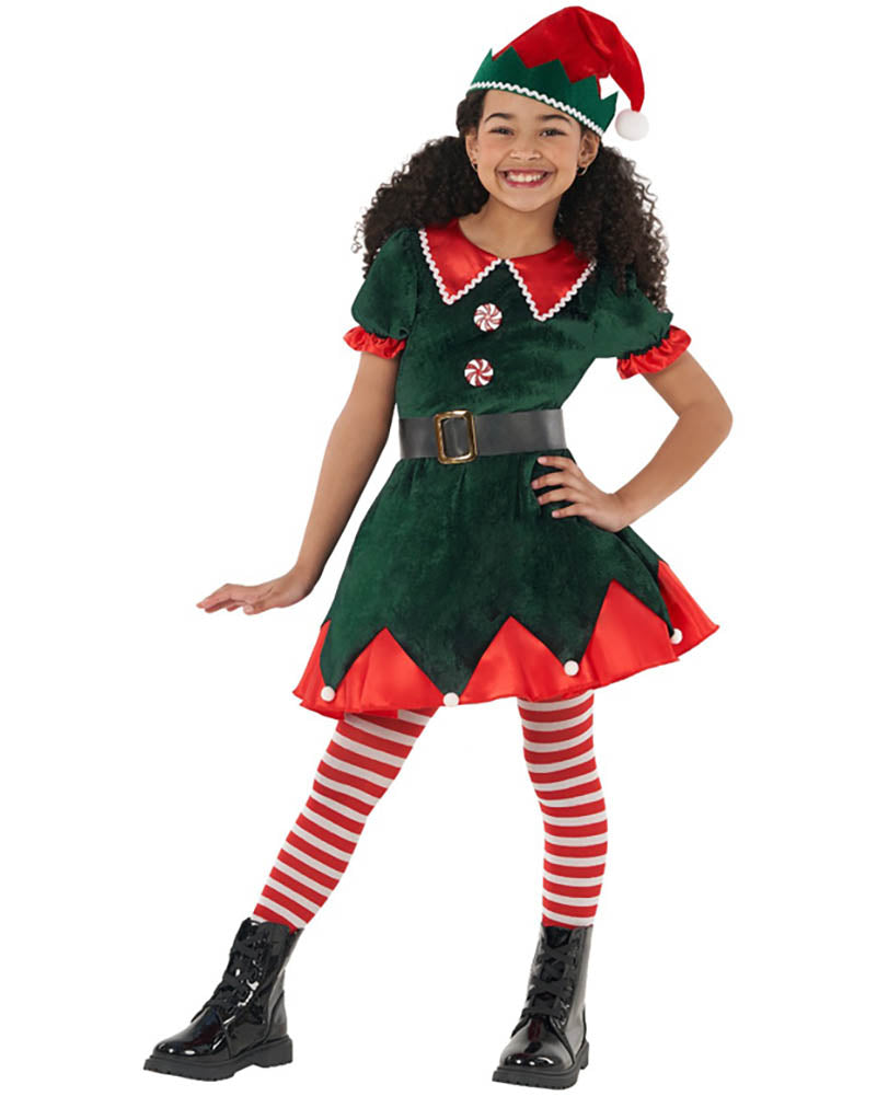 Workshop Elf Dress Girls Costume