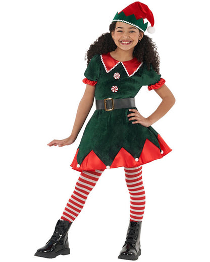 Workshop Elf Dress Girls Costume