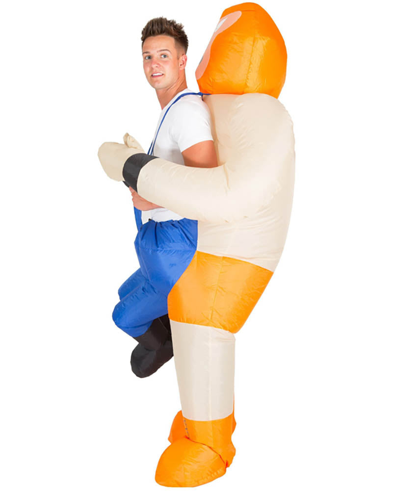 Wrestler Inflatable Adult Costume