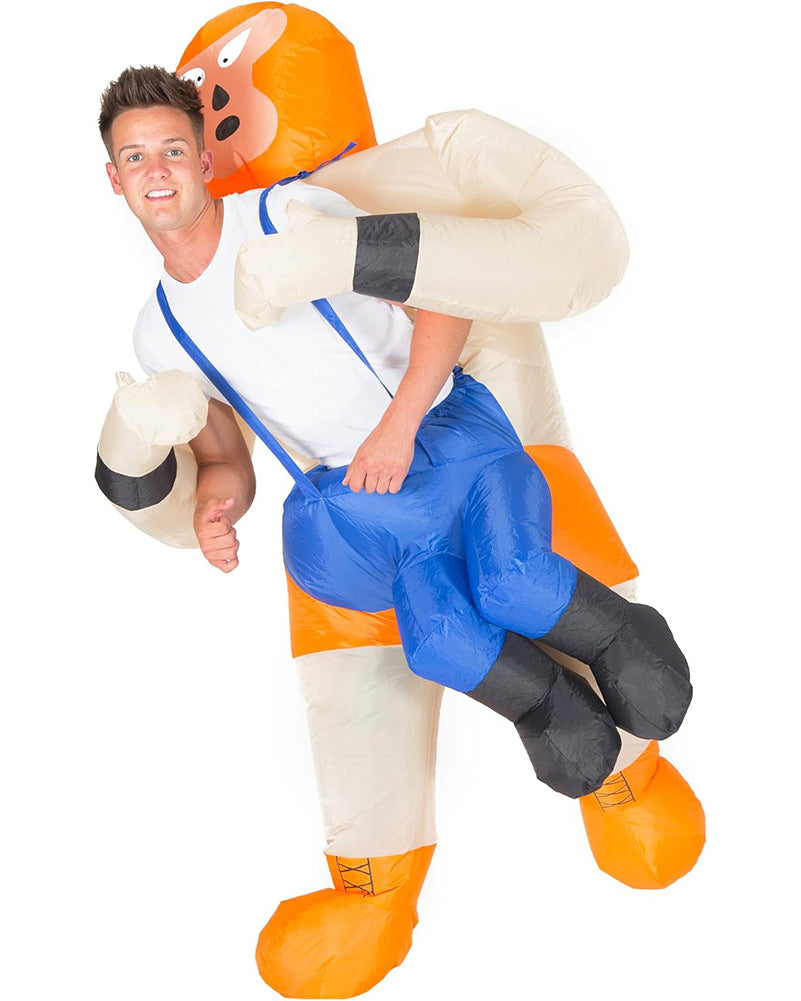 Wrestler Inflatable Adult Costume