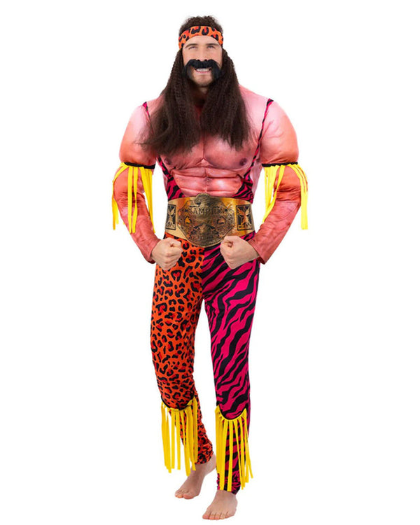 Wrestler Muscle Chest Deluxe Mens Costume