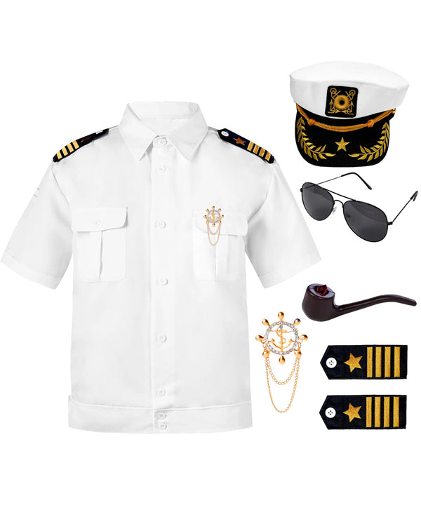Yacht Captain Mens Costume