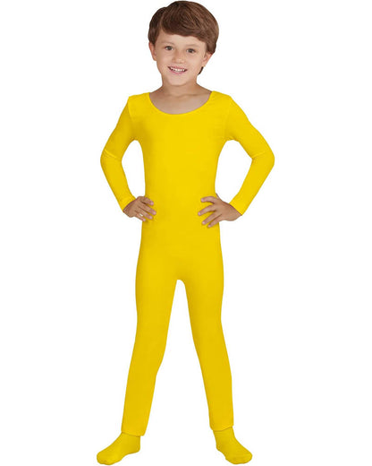 Yellow Bodysuit Kids Costume