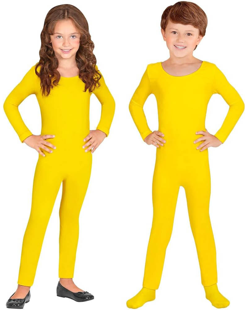 Yellow Bodysuit Kids Costume