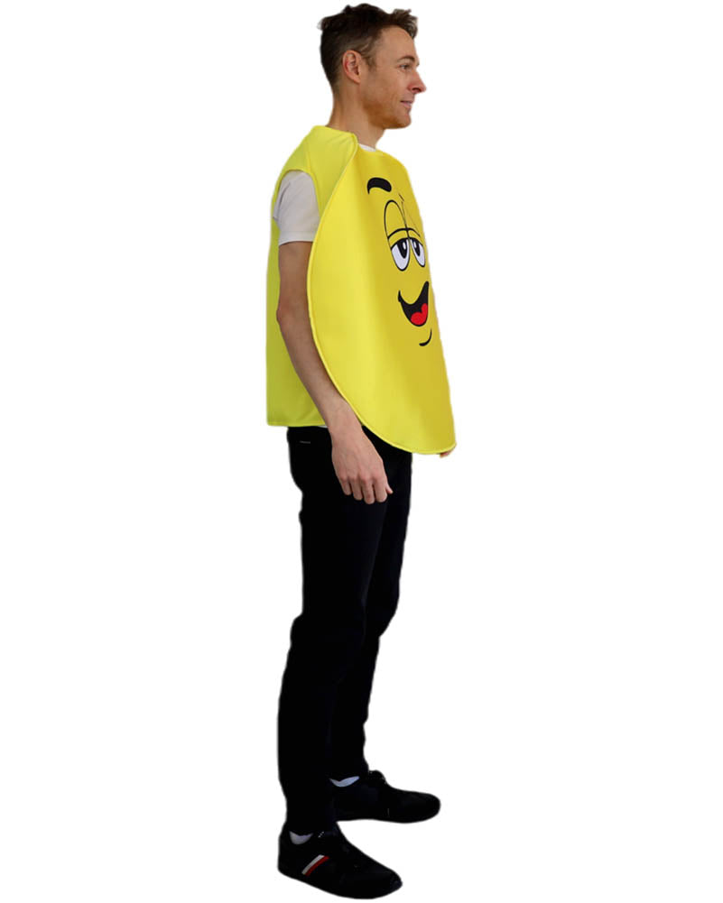 Yellow Coloured Chocolate Adult Costume