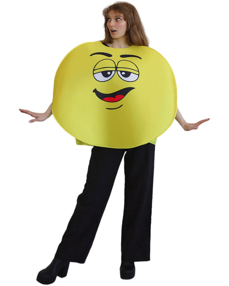 Yellow Coloured Chocolate Adult Costume