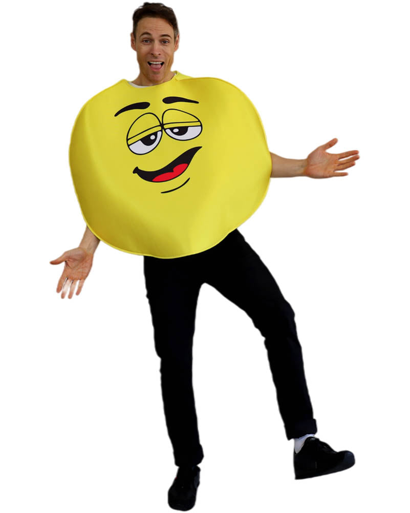 Yellow Coloured Chocolate Adult Costume