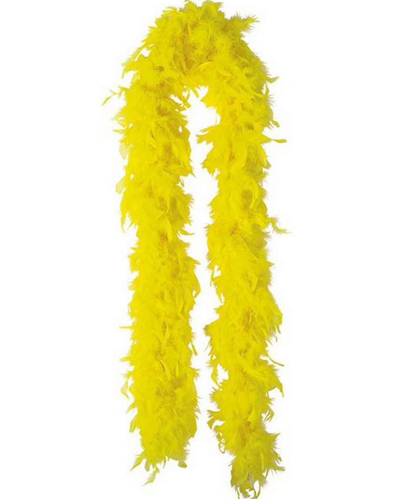 Yellow Feather Boa
