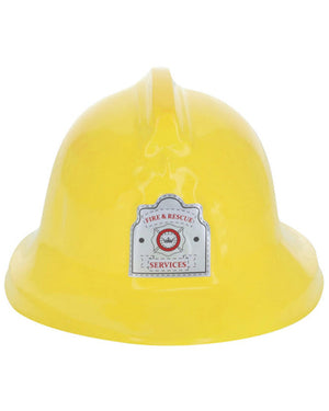Yellow Fire Fighter Kids Hat