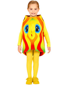 Yellow Tropical Fish Kids Costume