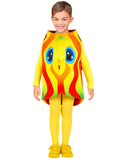 Yellow Tropical Fish Kids Costume