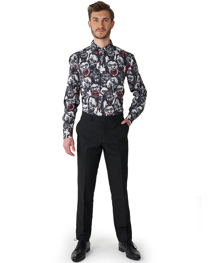 Zombie Characters Mens Shirt