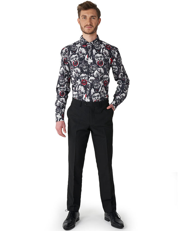 Zombie Characters Mens Shirt