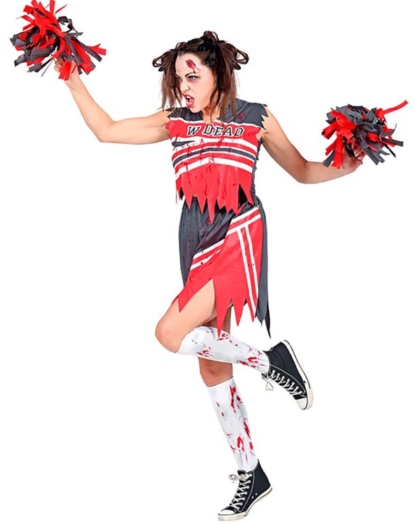 Zombie Cheerleader Womens Costume