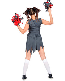 Zombie Cheerleader Womens Halloween Costume