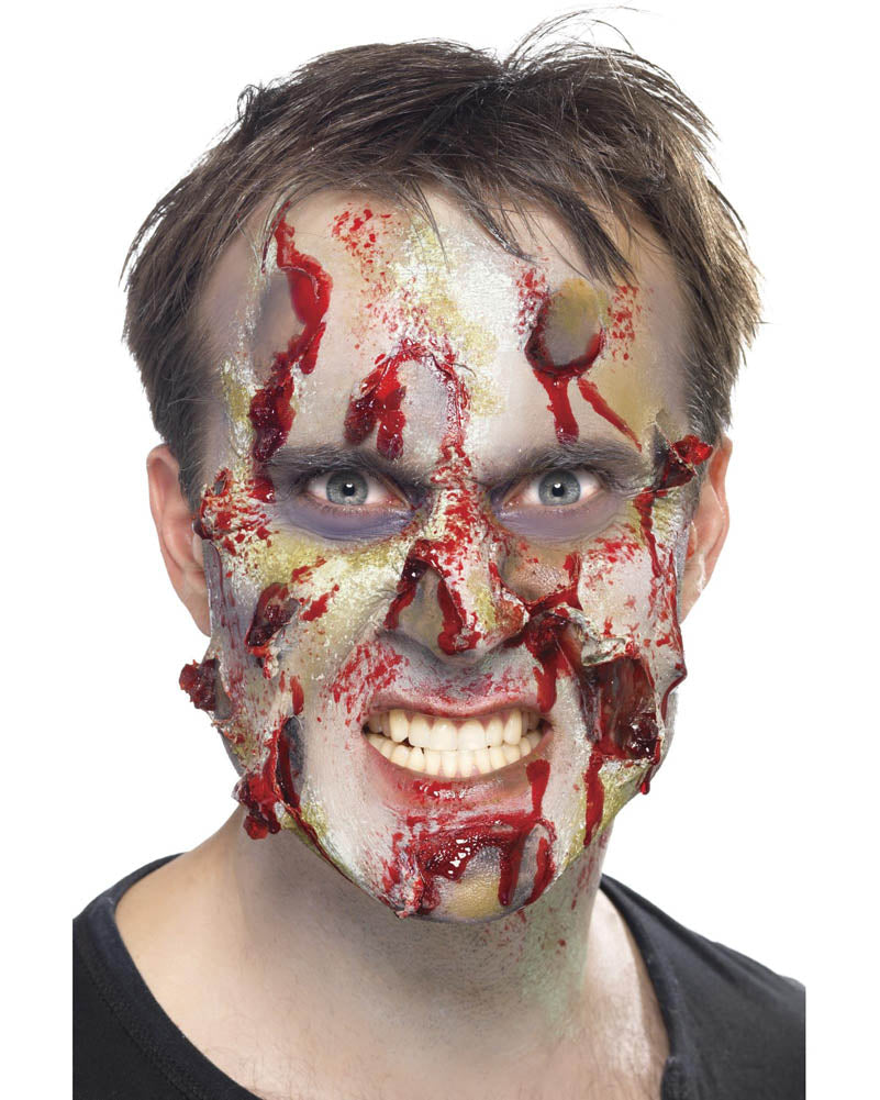 Zombie Latex And Face Paint Kit