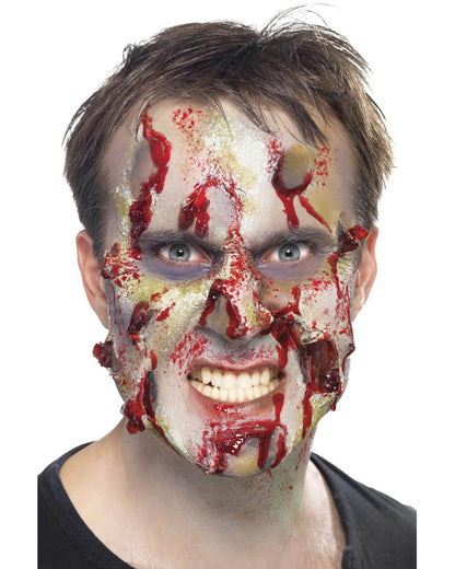 Zombie Latex And Face Paint Kit