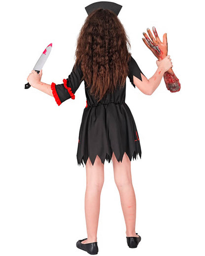 Horror Zombie Nurse Girls Costume
