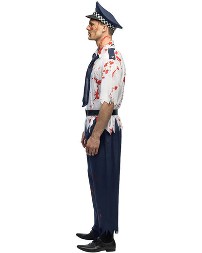 Zombie Police Walker Mens Halloween Costume