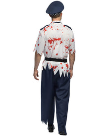 Zombie Police Walker Mens Halloween Costume
