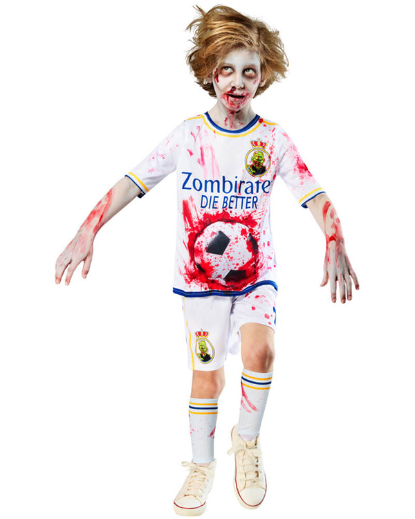 Zombie Rottenaldo Soccer Kids Costume