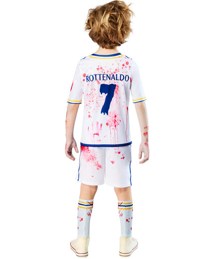 Zombie Rottenaldo Soccer Kids Costume