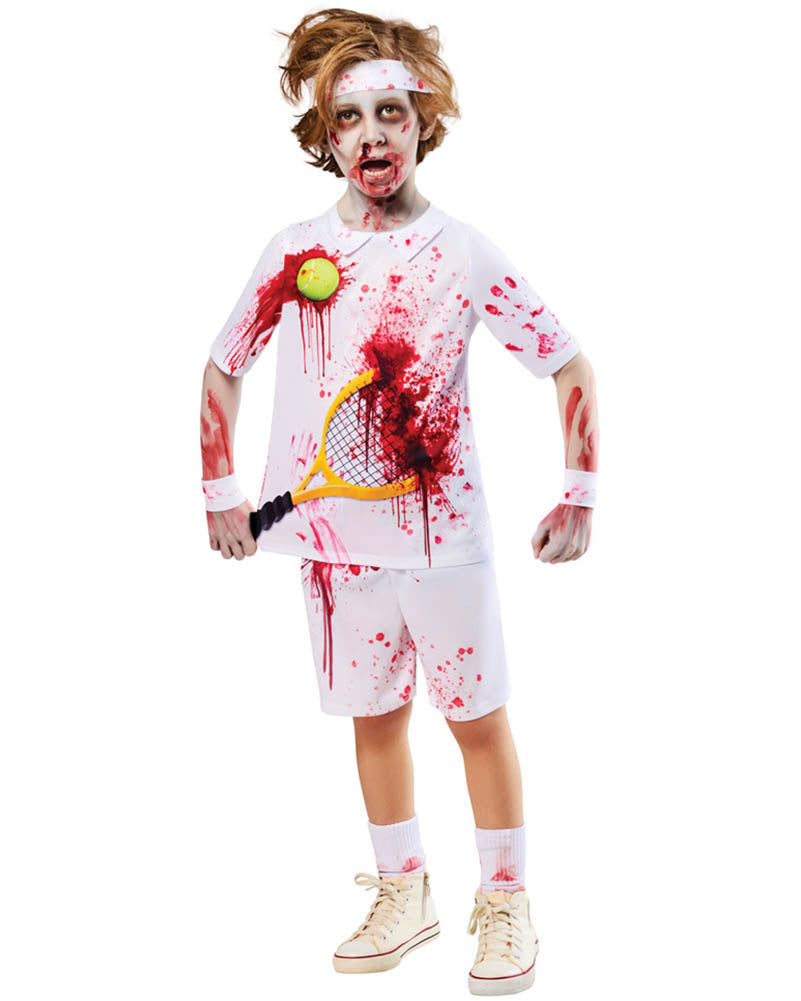 Zombie Rotter Federer Tennis Kids Costume