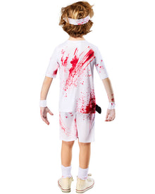 Zombie Rotter Federer Tennis Kids Halloween Costume