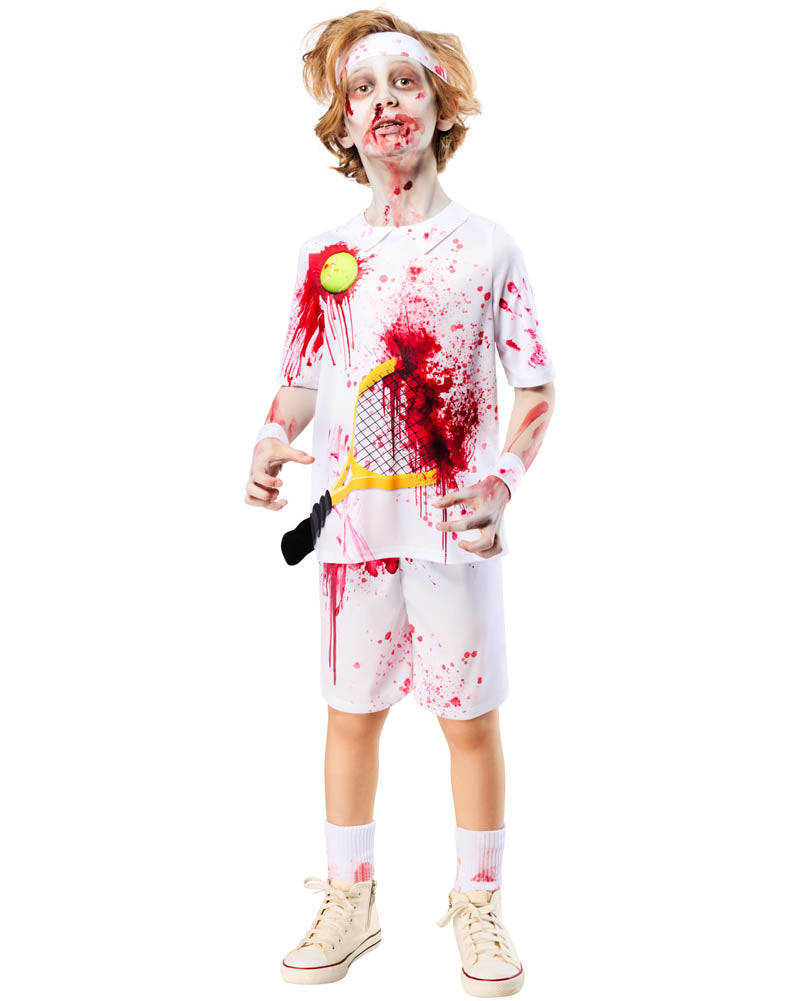 Zombie Rotter Federer Tennis Kids Costume