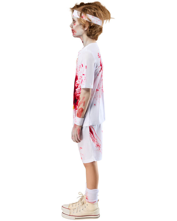 Zombie Rotter Federer Tennis Kids Costume