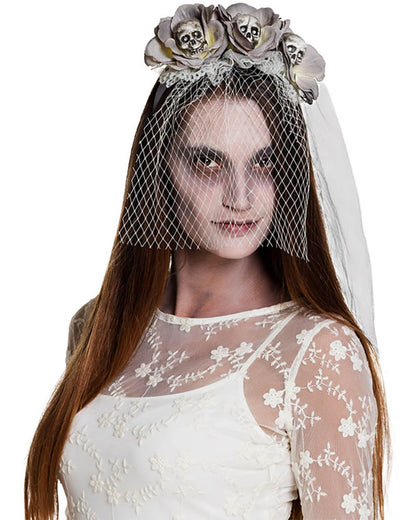 Zombie Skulls Tiara For Halloween