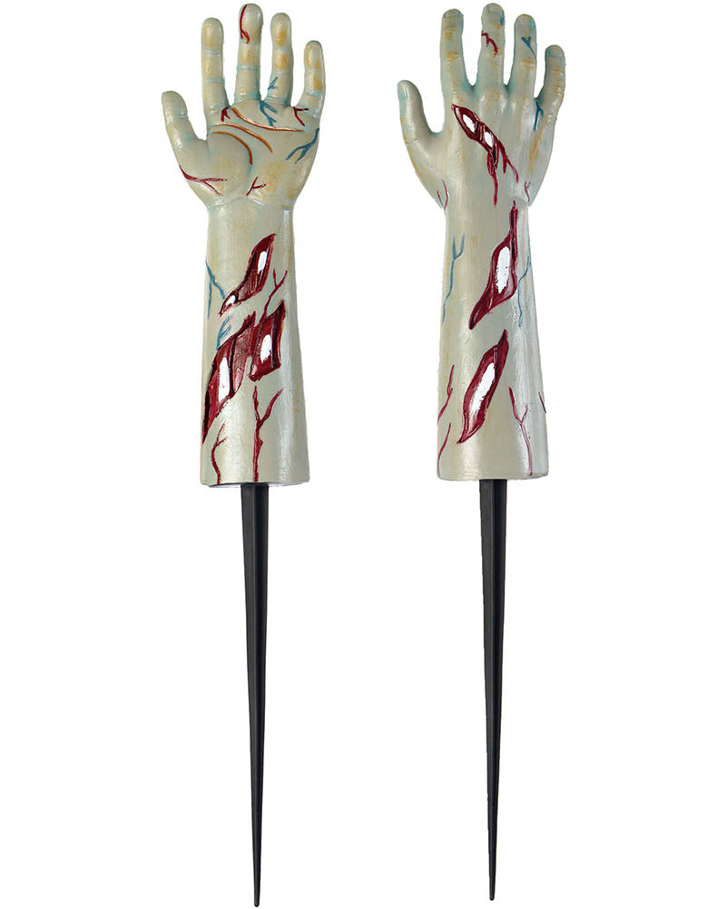 Zombie Stake Hands Halloween Decoration 61cm