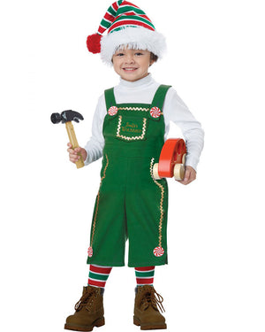Jolly Lil Elf Boys Toddler Christmas Costume