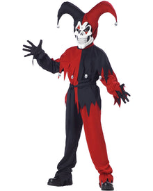 Kane the Evil Jester Boys Halloween Costume