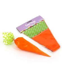 Easter Carrot Shape Lolly Bag Pack of 15