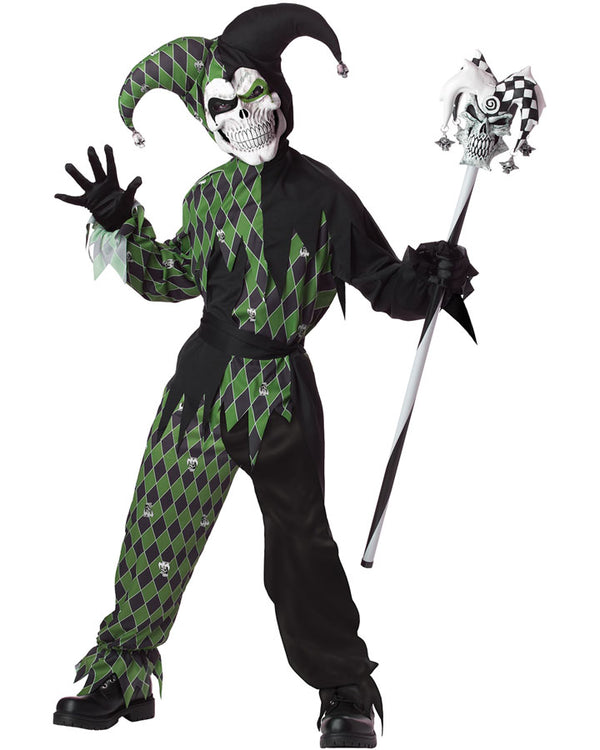 Jokes On You Jester Boys Costume