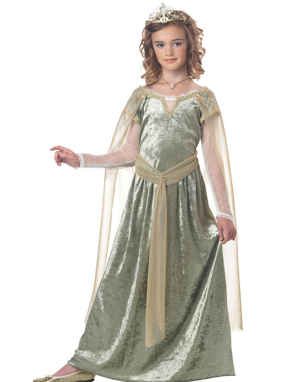 Queen Guinevere Girls Costume