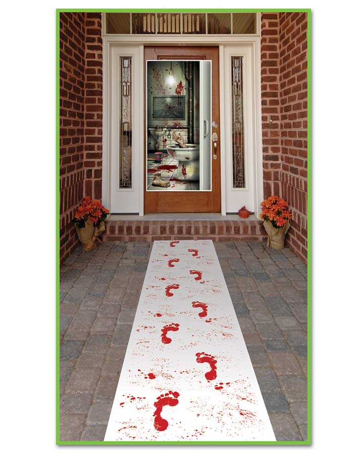 Bloody Footprints Floor Runner 3m