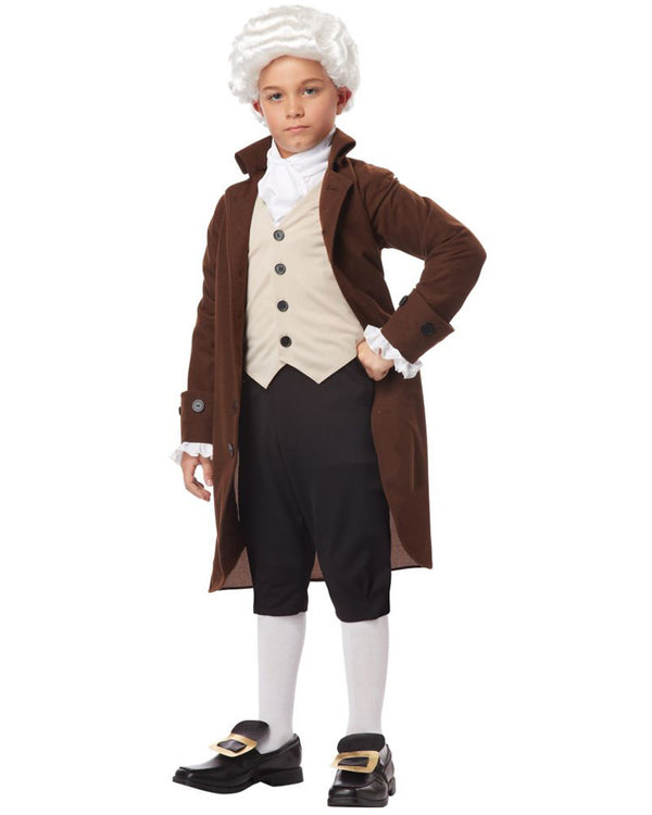 Colonial Man Boys Costume